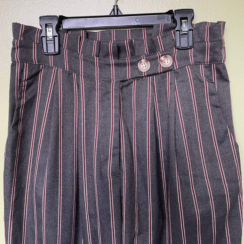 HYFVE striped paperbag pants